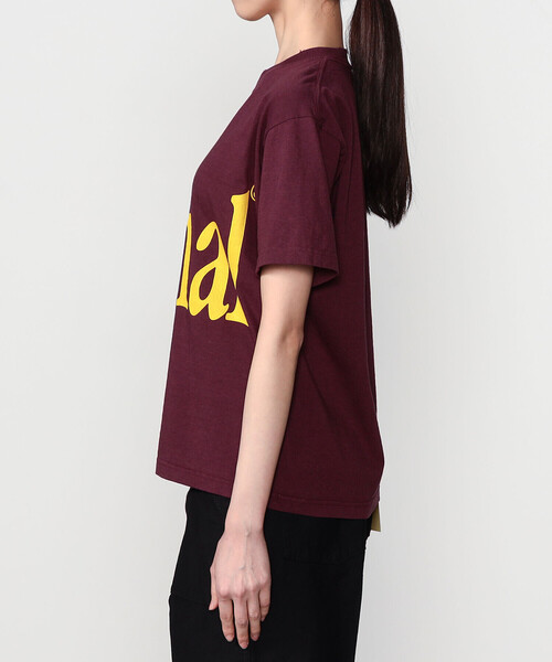 Bshop（ビショップ）の「STUDIO WEAREALLANIMALS | Animals Letter 半袖Tシャツ WOMEN（Tシャツ/カットソー・レディース・パープル系その他/ブラック系その他/Nat・S）」の12枚目の写真