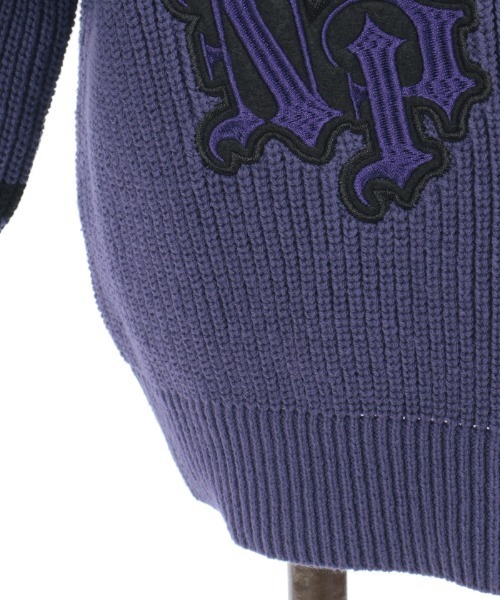 NIBBLE POISON(ニブルポイズン)の「刺繍ワッペンスクールCD(カーディガン/ボレロ・レディース・パープル/ブラック・MEDIUM)」の9枚目の写真