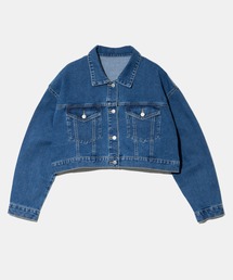 go slow caravan（ゴースローキャラバン）の「Fun Fashion Future/ファンファッションフューチャー　ショート デニムジャケット（デニムジャケット）」