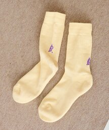 Kastane（カスタネ）の「【一部店舗限定/6色展開/M.Lサイズ展開/ユニセックス】B ロゴソックス（ソックス/靴下）」