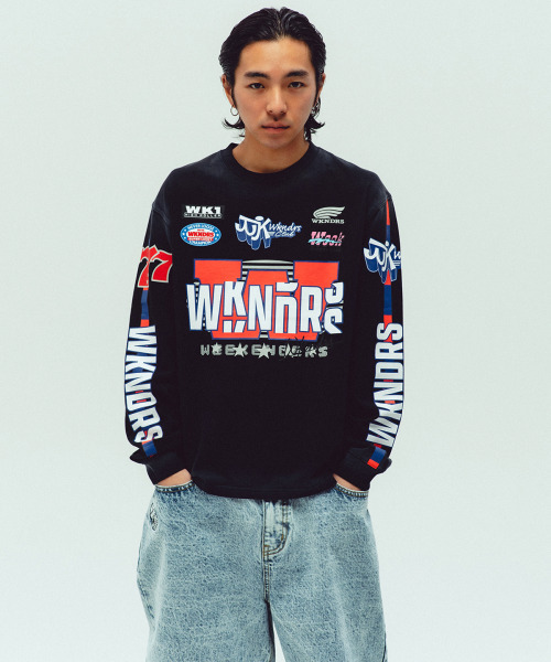 WKNDRS(ウィーキャンドース)の「LUCKY LS T-SHIRT (BLACK)(Tシャツ/カットソー・レディース・その他・MEDIUM/LARGE/X-LARGE)」の9枚目の写真