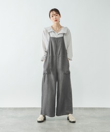 GLOBAL WORK | エアリーリラックスデニムキャミサロペ/656215(サロペット/オーバーオール)