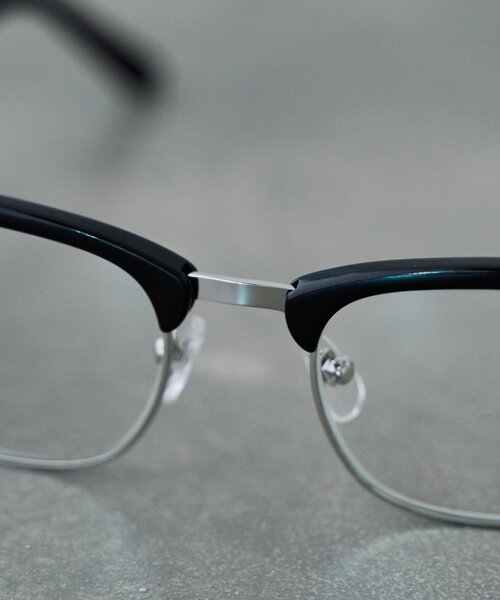 SHENERY（シーナリー）の「ハーフリムメガネ（サングラス・レディース・ブラウン/ブラック・FREE）」の6枚目の写真