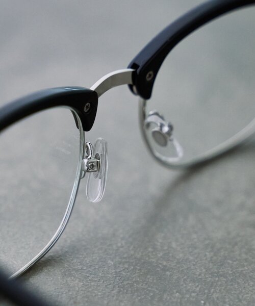 SHENERY（シーナリー）の「ハーフリムメガネ（サングラス・レディース・ブラウン/ブラック・FREE）」の7枚目の写真