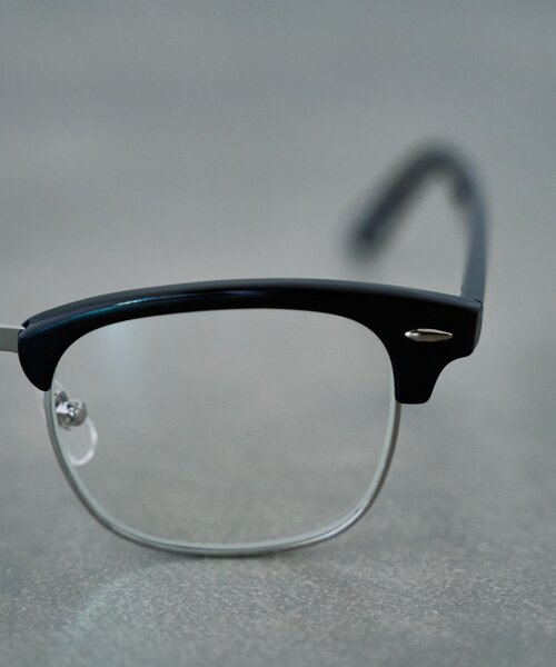 SHENERY（シーナリー）の「ハーフリムメガネ（サングラス・レディース・ブラウン/ブラック・FREE）」の8枚目の写真