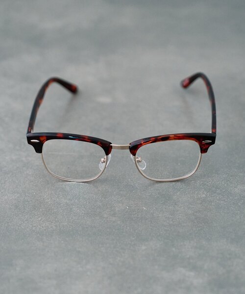 SHENERY（シーナリー）の「ハーフリムメガネ（サングラス・レディース・ブラウン/ブラック・FREE）」の12枚目の写真