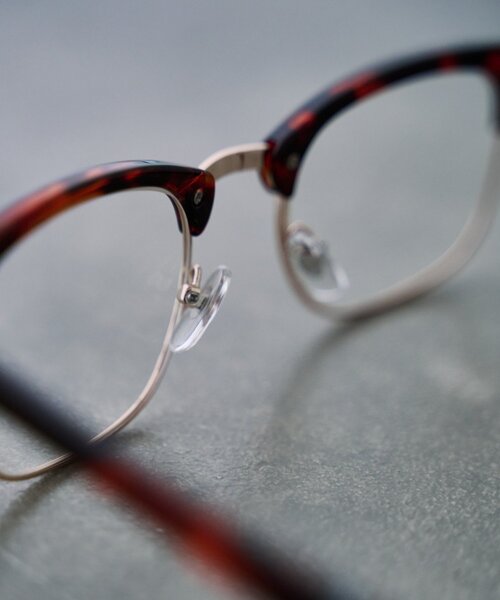 SHENERY（シーナリー）の「ハーフリムメガネ（サングラス・レディース・ブラウン/ブラック・FREE）」の15枚目の写真