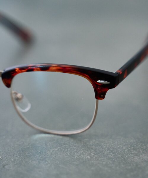 SHENERY（シーナリー）の「ハーフリムメガネ（サングラス・レディース・ブラウン/ブラック・FREE）」の16枚目の写真