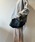 MM6 Maison Margiela�i�ѴѼ��� ҿ�� �ټުׁj�́uMM6�@WOMAN JAPANESE DRAPED MINI�i�n���h�o�b�O�j�v�b�u���b�N