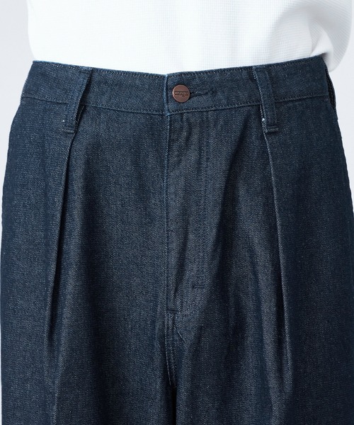 Lee(リー)の「Wrangler/ラングラー【MENS】WRANCHER WIDE/【デニム】ランチャーフレアーワイド セットアップ対応(デニムパンツ・メンズ・ブルー/ブラック系その他/インディゴブルー・SMALL/X-LARGE/LARGE/MEDIUM)」の9枚目の写真