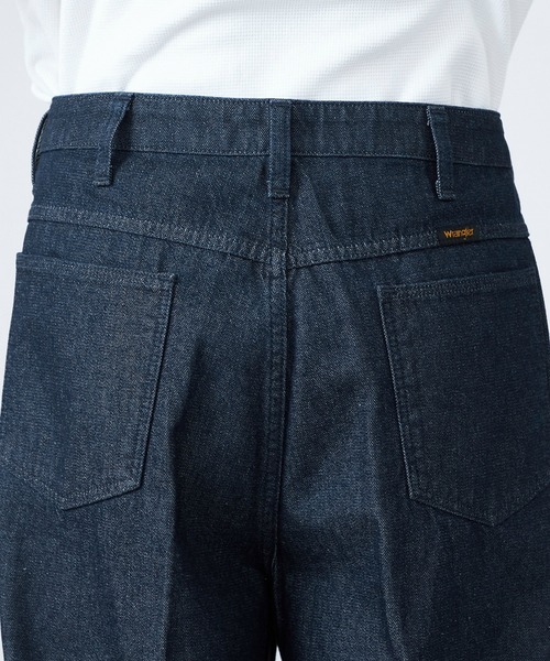 Lee(リー)の「Wrangler/ラングラー【MENS】WRANCHER WIDE/【デニム】ランチャーフレアーワイド セットアップ対応(デニムパンツ・メンズ・ブルー/ブラック系その他/インディゴブルー・SMALL/X-LARGE/LARGE/MEDIUM)」の10枚目の写真