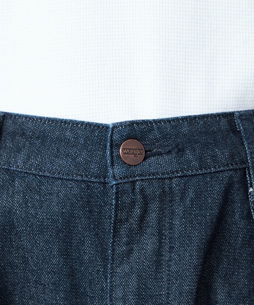 Lee(リー)の「Wrangler/ラングラー【MENS】WRANCHER WIDE/【デニム】ランチャーフレアーワイド セットアップ対応(デニムパンツ・メンズ・ブルー/ブラック系その他/インディゴブルー・SMALL/X-LARGE/LARGE/MEDIUM)」の12枚目の写真