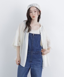 N.（N. Natural Beauty Basic） | バタフライスリーブブラウス(シャツ/ブラウス)