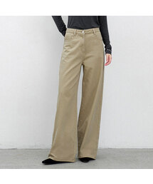 WARM WIDE COLOR DENIM PANTS(PT-5723)