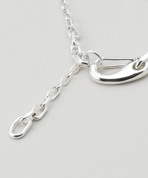 Soierie（ソワリー）の「【Soierie/ソワリー】 Key Motif carabiner bracelet（ネックレス・レディース・シルバー・FREE）」の6枚目の写真