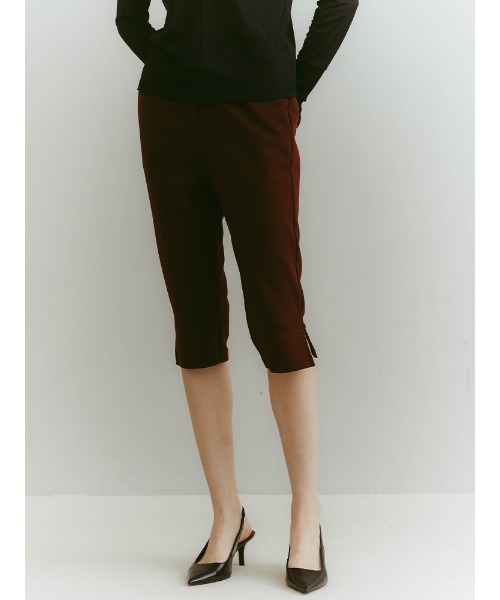 ILANIS(イラニス)の「Quiet Capri Pants(その他パンツ・レディース・ボルドー/イエロー系その他/ブラック・FREE)」の21枚目の写真