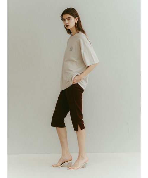 ILANIS(イラニス)の「Quiet Capri Pants(その他パンツ・レディース・ボルドー/イエロー系その他/ブラック・FREE)」の22枚目の写真