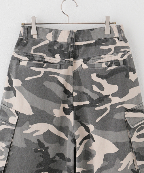 JOINT WORKS(ジョイントワークス)の「カモフラカーゴショートパンツ / J Camouflage Cargo Pants(その他パンツ・レディース・ベージュ/オレンジ・MEDIUM/SMALL)」の13枚目の写真