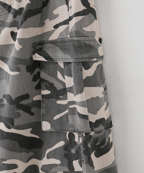JOINT WORKS(ジョイントワークス)の「カモフラカーゴショートパンツ / J Camouflage Cargo Pants(その他パンツ・レディース・ベージュ/オレンジ・MEDIUM/SMALL)」の12枚目の写真