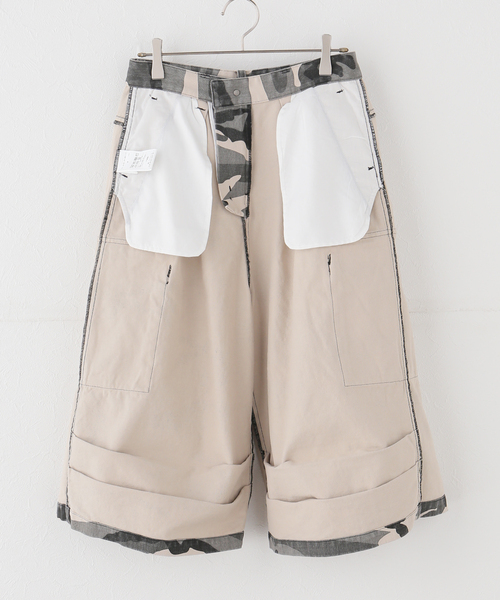 JOINT WORKS(ジョイントワークス)の「カモフラカーゴショートパンツ / J Camouflage Cargo Pants(その他パンツ・レディース・ベージュ/オレンジ・MEDIUM/SMALL)」の9枚目の写真