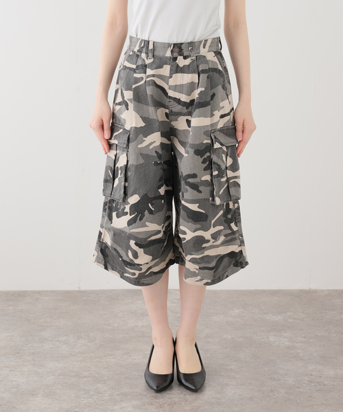 JOINT WORKS(ジョイントワークス)の「カモフラカーゴショートパンツ / J Camouflage Cargo Pants(その他パンツ・レディース・ベージュ/オレンジ・MEDIUM/SMALL)」の5枚目の写真