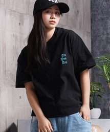 Laufer（ロイファー）の「【Laufer】As You Are Old Logo Tee   クロップド丈 ボックスシルエット ヘビーウェイトTシャツ（Tシャツ/カットソー）」