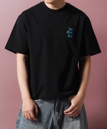 Laufer（ロイファー）の「【Laufer】As You Are Old Logo Tee   クロップド丈 ボックスシルエット ヘビーウェイトTシャツ（Tシャツ/カットソー）」