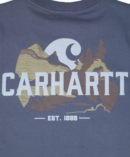 Carhartt(カーハート)の「【T18】【Carhartt/カーハート】S/S POCKET OUTDOOR GRAPHIC TEE(Tシャツ/カットソー・メンズ・サックスブルー/ブルー・SMALL)」の19枚目の写真