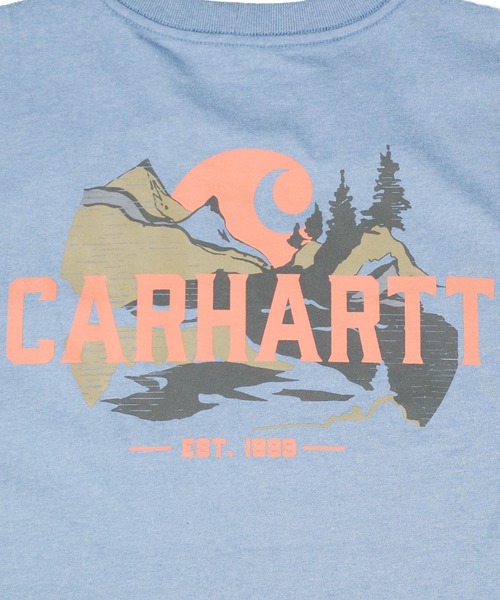 Carhartt(カーハート)の「【T18】【Carhartt/カーハート】S/S POCKET OUTDOOR GRAPHIC TEE(Tシャツ/カットソー・メンズ・サックスブルー/ブルー・SMALL)」の12枚目の写真