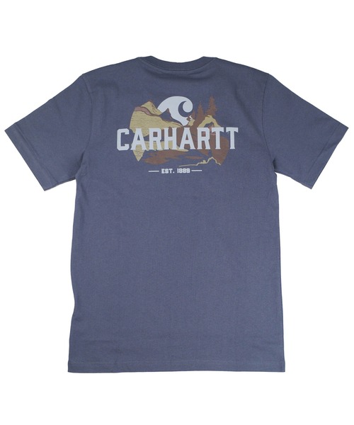 Carhartt(カーハート)の「【T18】【Carhartt/カーハート】S/S POCKET OUTDOOR GRAPHIC TEE(Tシャツ/カットソー・メンズ・サックスブルー/ブルー・SMALL)」の8枚目の写真