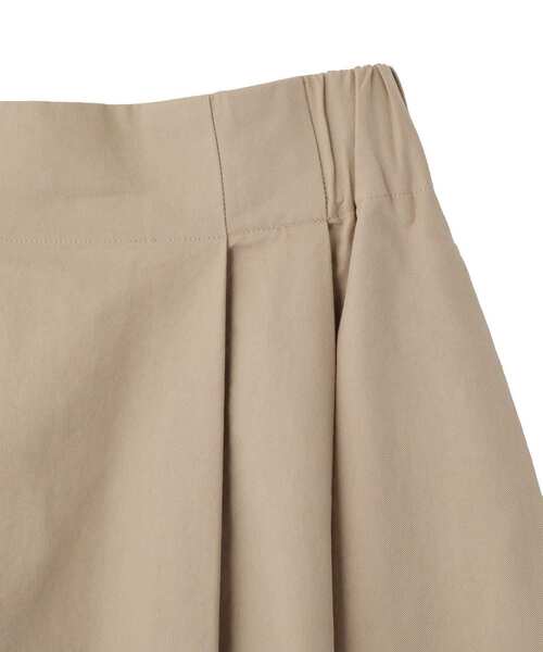 Green　Parks（グリーンパークス）の「綿混やわらかタッチタックスカート（スカート・レディース・ベージュ/ネイビー/グリーン・FREE）」の21枚目の写真