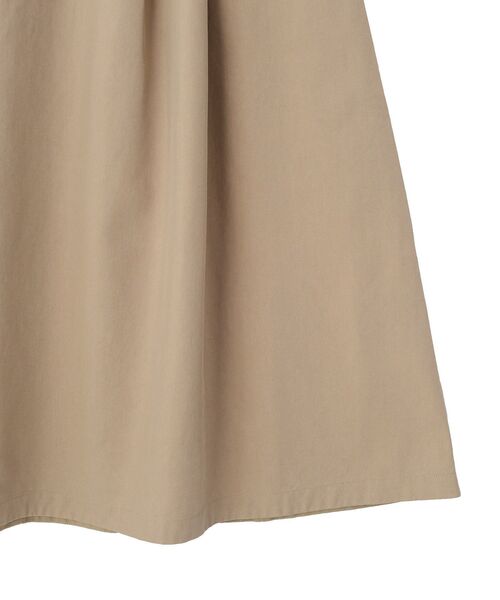 Green　Parks（グリーンパークス）の「綿混やわらかタッチタックスカート（スカート・レディース・ベージュ/ネイビー/グリーン・FREE）」の4枚目の写真