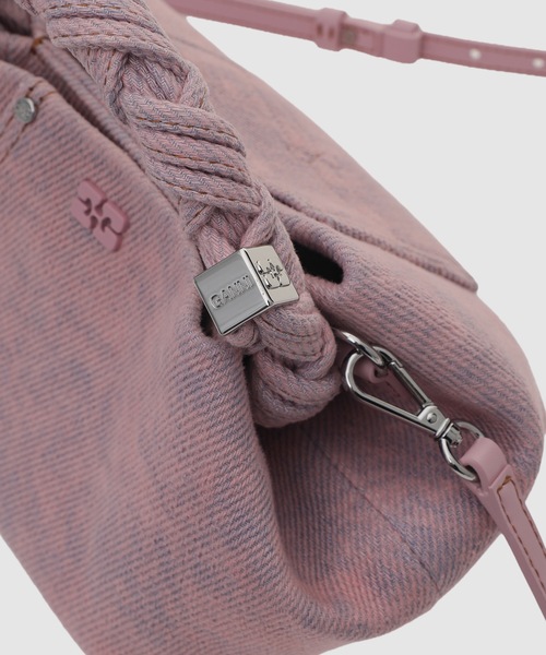 GANNI(ガニー)の「Bou Small Denim(ハンドバッグ・レディース・ピンク系その他・ONE SIZE)」の5枚目の写真