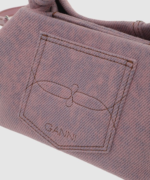 GANNI(ガニー)の「Bou Small Denim(ハンドバッグ・レディース・ピンク系その他・ONE SIZE)」の7枚目の写真