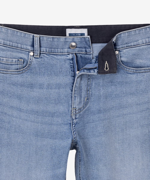 MINDBRIDGE(マインドブリッジ)の「ドゥグッド_テーパードクロップバンディングデニムパンツ MYDP3150(デニムパンツ・メンズ・インディゴブルー・34/32/30/33/29)」の5枚目の写真