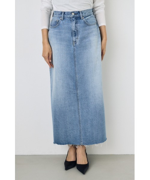 デニムロングスカート（デニムスカート）｜AZUL BY MOUSSY（アズール