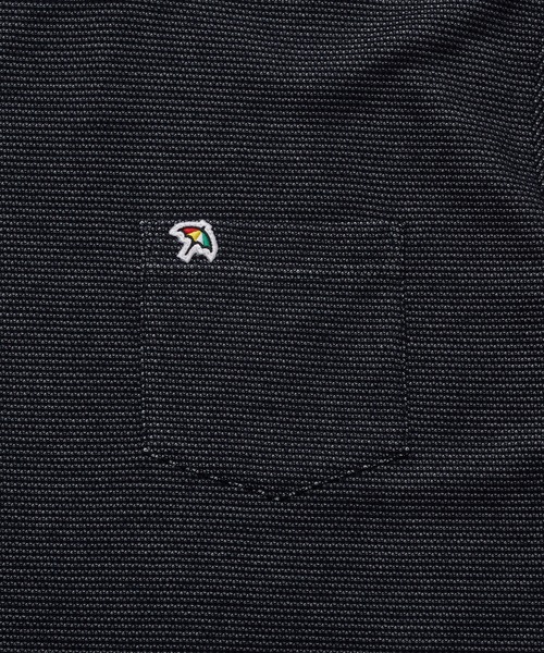 Arnold Palmer(アーノルドパーマー)の「ハニカムボーダー ジャガードリブ Tシャツ(Tシャツ/カットソー・メンズ・ライトグレー/スモークピンク/グレイッシュブルー・LL/L/M)」の11枚目の写真