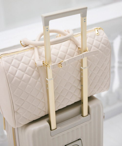 ROYAL PARTY(ロイヤルパーティー)の「【Mサイズ】キルティングボストンBAG(ボストンバッグ・レディース・オフホワイト/ブラック・FREE)」の9枚目の写真