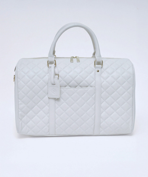 ROYAL PARTY(ロイヤルパーティー)の「【Mサイズ】キルティングボストンBAG(ボストンバッグ・レディース・オフホワイト/ブラック・FREE)」の15枚目の写真