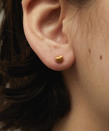 BAQLESS（バックレス）の「[BAQLESS/バックレス] AMITY HEARTLET ゴールドピアス（ピアス（両耳用））」