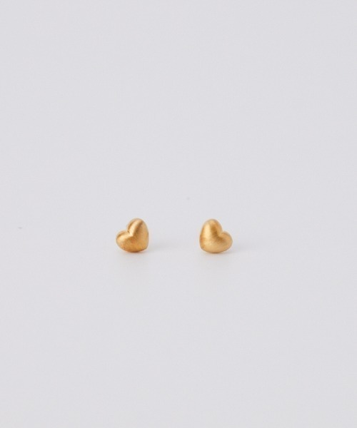 BAQLESS（バックレス）の「[BAQLESS/バックレス] AMITY HEARTLET ゴールドピアス（ピアス（両耳用）・レディース・ゴールド・ONE SIZE）」の8枚目の写真