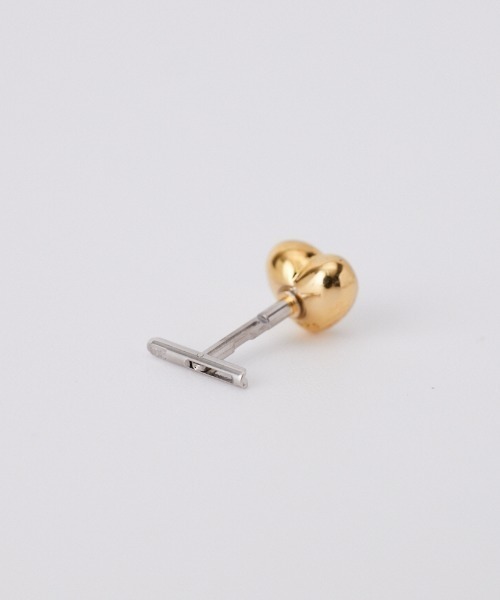 BAQLESS（バックレス）の「[BAQLESS/バックレス] AMITY HEARTLET ゴールドピアス（ピアス（両耳用）・レディース・ゴールド・ONE SIZE）」の10枚目の写真