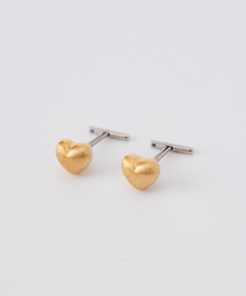 BAQLESS（バックレス）の「[BAQLESS/バックレス] AMITY HEARTLET ゴールドピアス（ピアス（両耳用）・レディース・ゴールド・ONE SIZE）」の12枚目の写真