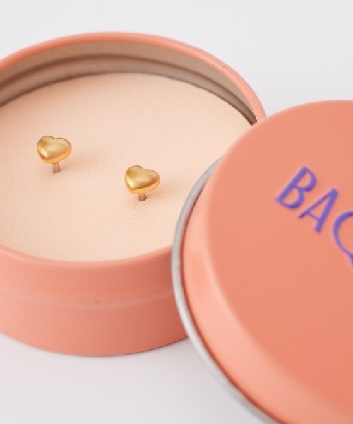 BAQLESS（バックレス）の「[BAQLESS/バックレス] AMITY HEARTLET ゴールドピアス（ピアス（両耳用）・レディース・ゴールド・ONE SIZE）」の7枚目の写真