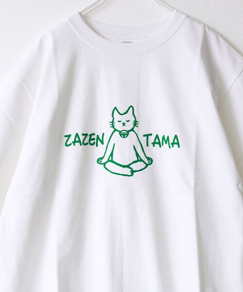 FREDY MAC(フレディーマック)の「【マックT】【ZAZEN TAMA】original body T-shirts(Tシャツ/カットソー・メンズ・ネイビー/ホワイト・M/L/S)」の4枚目の写真
