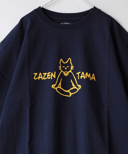 FREDY MAC(フレディーマック)の「【マックT】【ZAZEN TAMA】original body T-shirts(Tシャツ/カットソー・メンズ・ネイビー/ホワイト・M/L/S)」の3枚目の写真