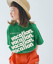 p.premier（ピードットプルミエ）の「イロチ買いしたいノーバケーションノーサマーロゴ半袖Tシャツ 全12色 リンク（Tシャツ/カットソー）」