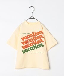p.premier（ピードットプルミエ）の「イロチ買いしたいノーバケーションノーサマーロゴ半袖Tシャツ 全12色 リンク（Tシャツ/カットソー）」