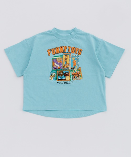 Ocean&Ground（オーシャン&グラウンド）の「FUNNY TOY'SﾌﾟﾘﾝﾄＴｼｬﾂ（Tシャツ/カットソー・キッズ・ブラック/ホワイト/ライトブルー・120/110/100/90/80/140/130）」の14枚目の写真