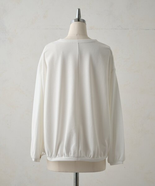Jena espace merveilleux(ジェナ エスパスメルヴェイユ)の「ドロストバルーンPO(Tシャツ/カットソー・レディース・チャコールグレー/グレー/オフホワイト・FREE)」の15枚目の写真